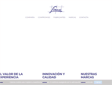 Tablet Screenshot of linasa.es